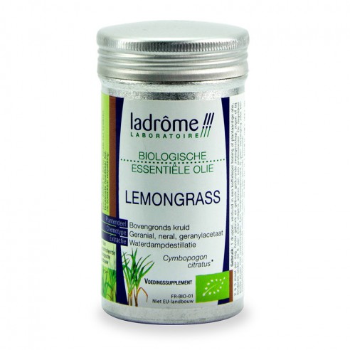 Huile essentielle biologique de Lemongrass répulsif