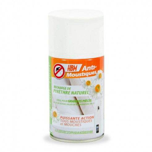 Recharge Pyrèthre Naturel anti-moustique efficace 150ML pour diffuseur automatique Activa dose