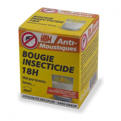 Bougie insecticide anti-moustique