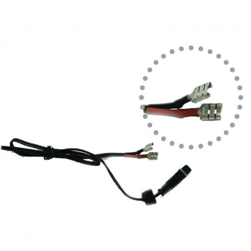 Câble connexion pour batterie avec pinces (BG-MOSQUITAIRE)