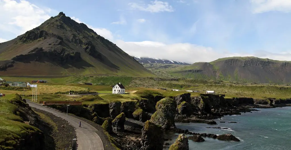 Paysage typique de l'Islande